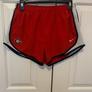 UGA Nike running shorts - Size M